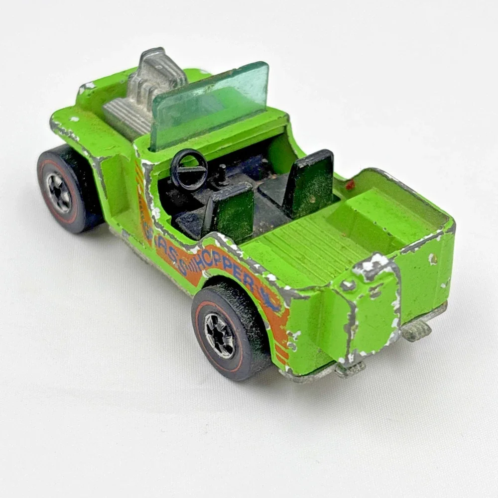 Hot Wheels Redline 1970 Grass Hopper Green w Dark Interior